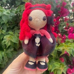 Beautiful crochet doll